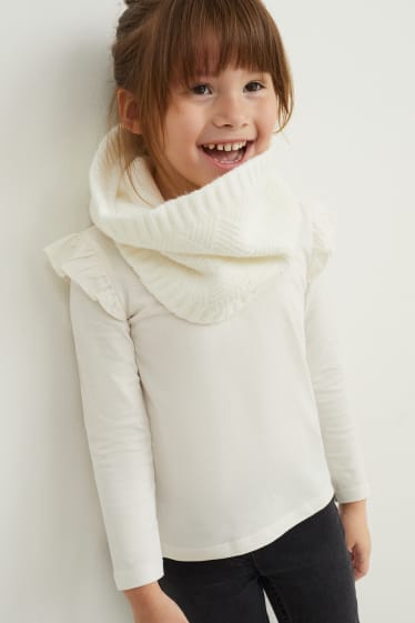 Enfants filles - Tour de cou - blanc