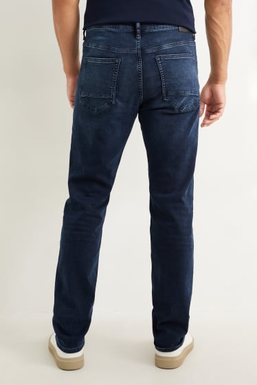 Heren - Straight jeans - Flex jog denim - LYCRA® - jeansdonkerblauw