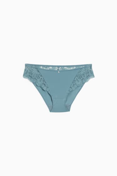 Dames - Slip - turquoise