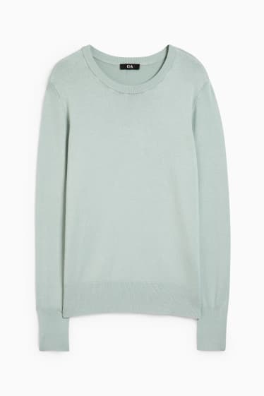 Damen - Pullover - mintgrün