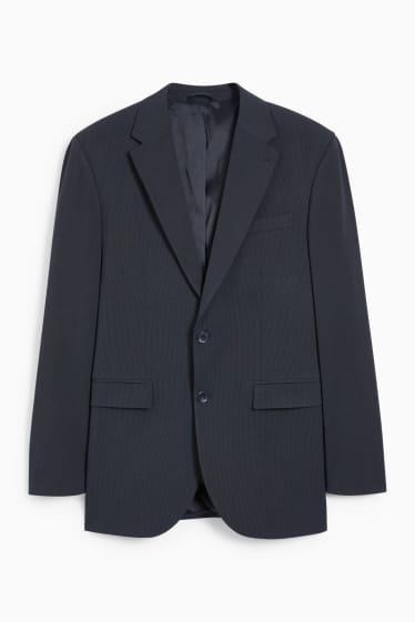 Hommes - Veste de costume - regular fit - Flex - matière extensible - Mix & Match - bleu foncé
