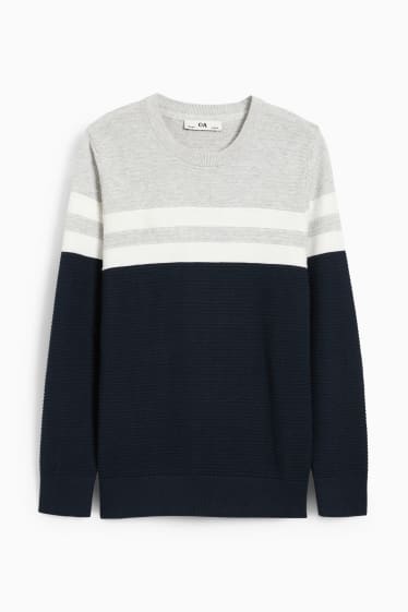 Kinderen: jongens - Trui - donkerblauw