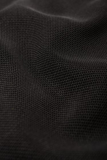 Damen - Langarmshirt - schwarz