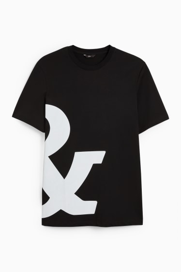 Men - T-shirt - black