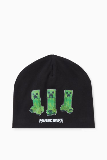 Nen - Minecraft - gorra - negre