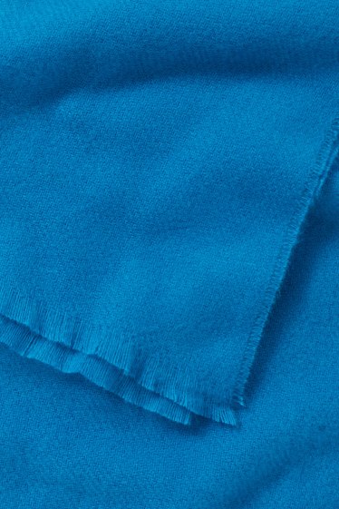 Dames - Sjaal - blauw