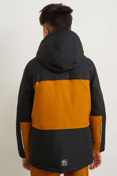 Enfants garçons - Veste de ski à capuche - noir