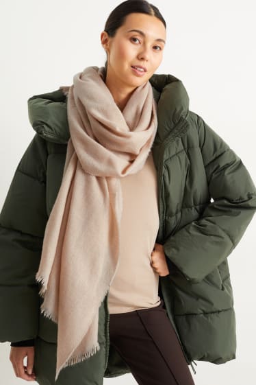Damen - Schal - hellbeige