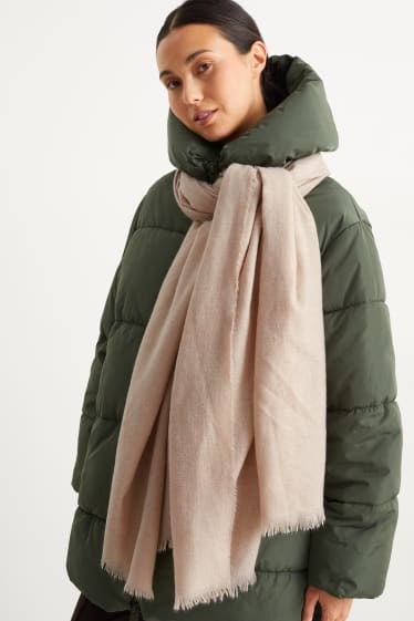 Damen - Schal - hellbeige