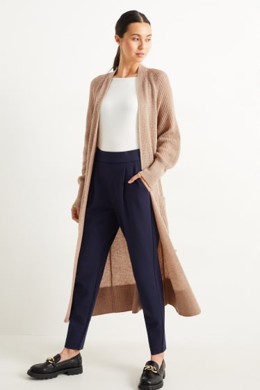 Donna - Cardigan lungo - beige chiaro