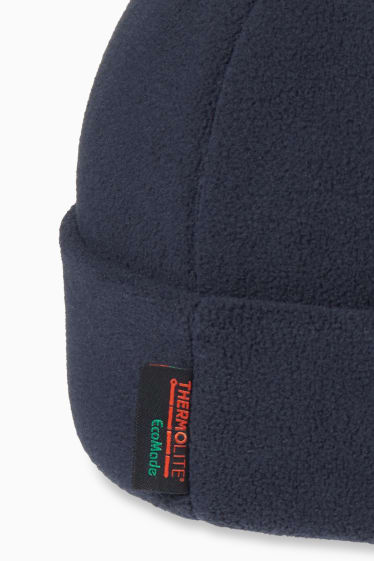 Hommes - Bonnet - THERMOLITE® - bleu foncé