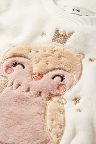 Kinderen: meisjes - Sweatshirt - wit