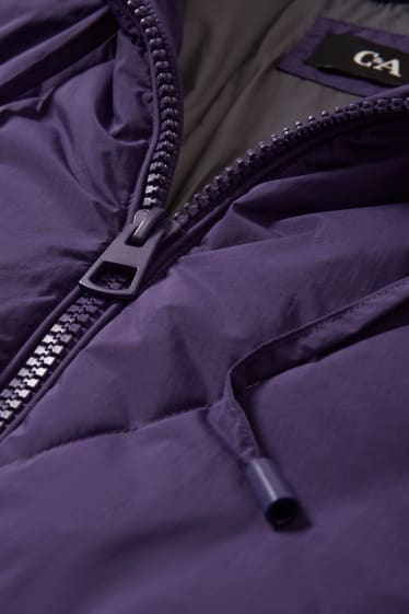 Women - Quilted jacket - purple