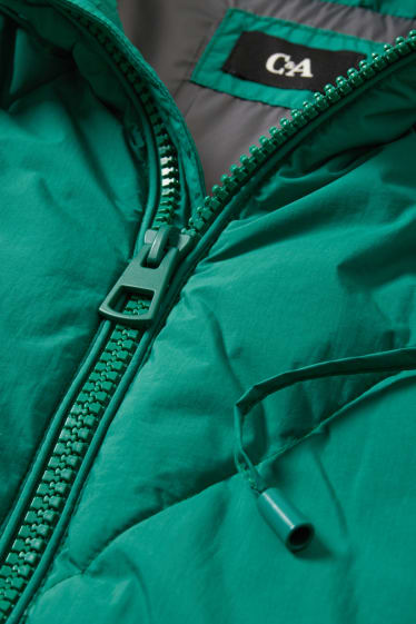 Damen - Steppjacke - dunkelgrün