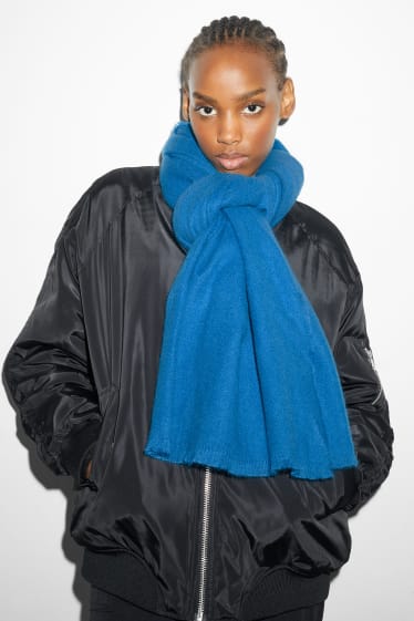 Dames - Sjaal - blauw