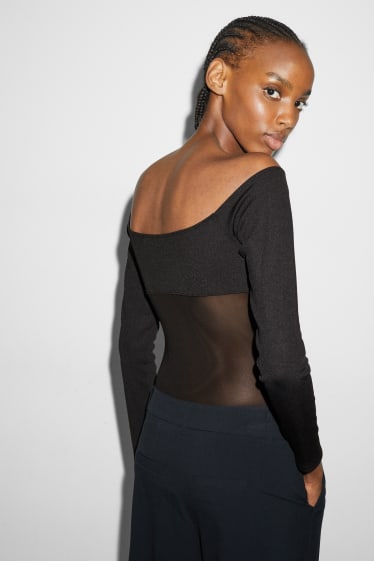 Damen - Body - schwarz