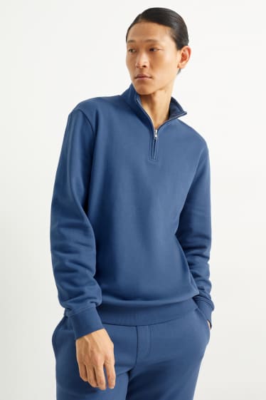 Hommes - Sweat - bleu