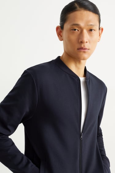Herren - Sweatjacke - dunkelblau