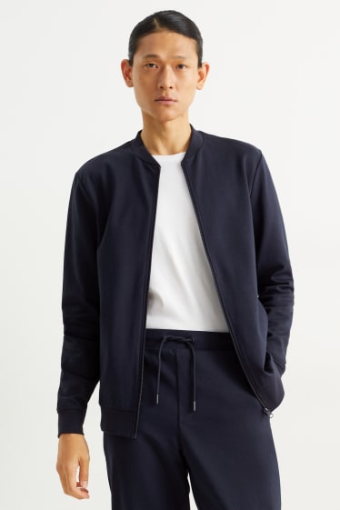 Herren - Sweatjacke - dunkelblau