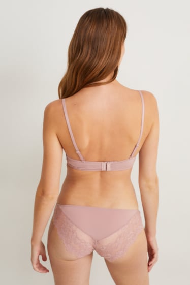 Femmes - Culotte - rose foncé