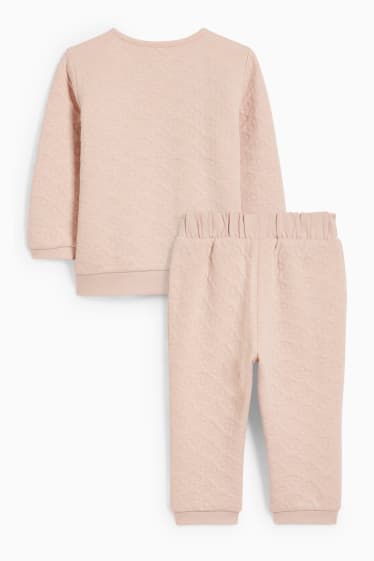 Babys - Babyoutfit - 2-delig - roze