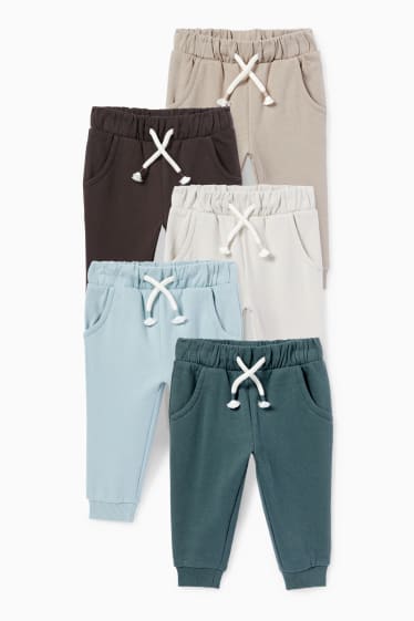 Nadó nen - Paquet de 5 - pantalons de xandall per a nadó - beix