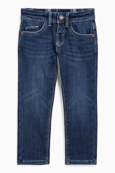 Copii - Slim jeans - jeans termoizolanți - denim-albastru