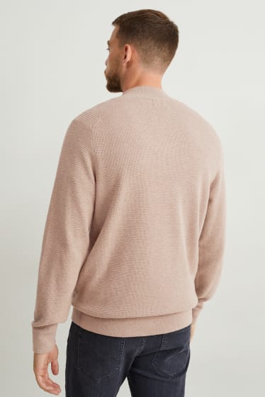 Men - Jumper - taupe