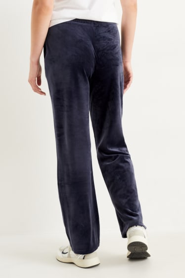 Dames - Basic-broek - donkerblauw