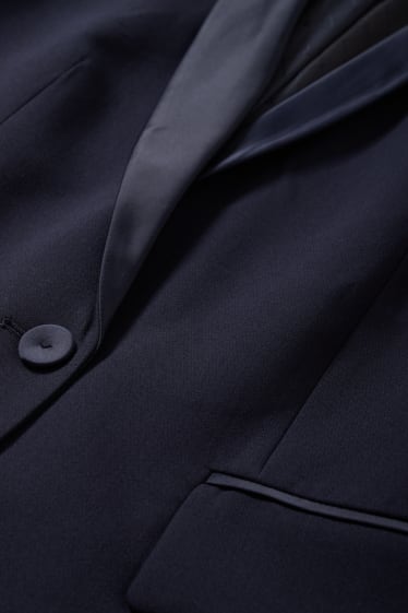 Women - Business blazer - regular fit - dark blue