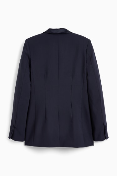 Femmes - Blazer de bureau - regular fit - bleu foncé