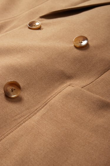 Men - Mix-and-match tailored jacket - regular fit - Flex - stretch - light brown