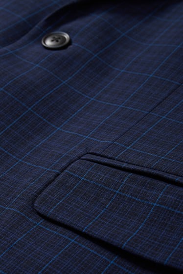 Home - Americana combinable - slim fit - Flex - blau fosc