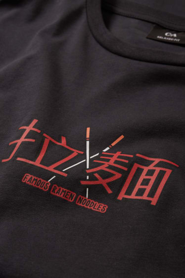 Uomo - T-shirt - grigio scuro