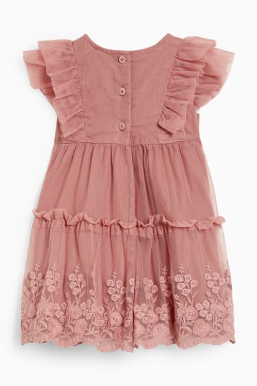 Neonate - Vestito per neonate - rosa scuro