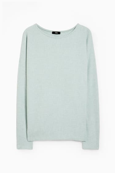 Women - Sweatshirt - mint green