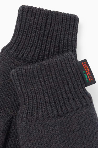 Uomo - Guanti - THERMOLITE® - grigio scuro