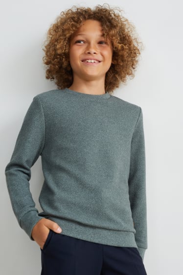 Kinder Jungen - Sweatshirt - dunkelgrau