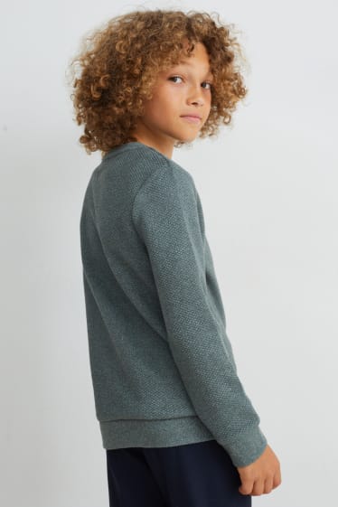 Kinder Jungen - Sweatshirt - dunkelgrau