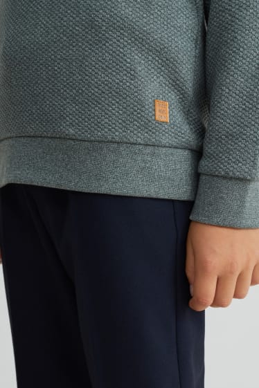 Kinder Jungen - Sweatshirt - dunkelgrau