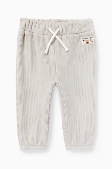 Neonati - Pantaloni natalizi per neonati - pantaloni termici - beige chiaro