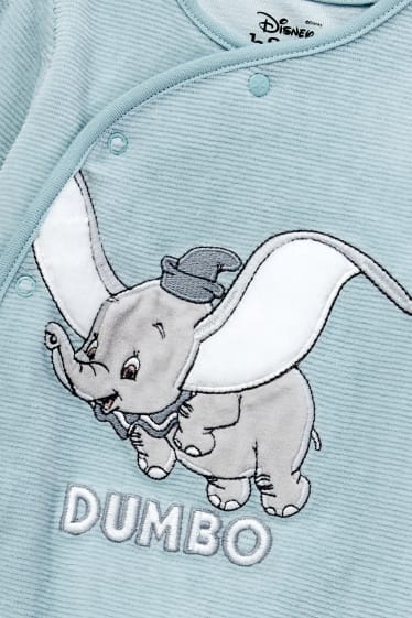 Bebeluși - Dumbo - pijama salopetă bebeluși - turcoaz deschis