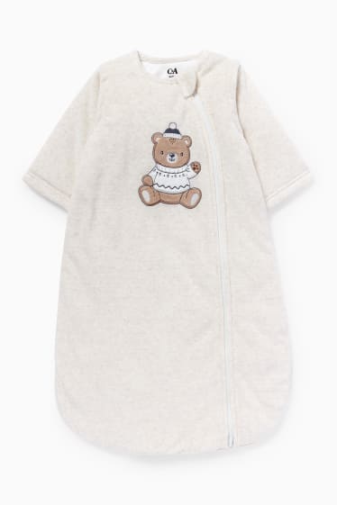 Babies - Baby sleeping bag - 6-18 months - light beige
