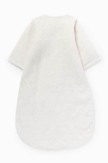 Unisex - Baby sleeping bag - 6-18 months - light beige