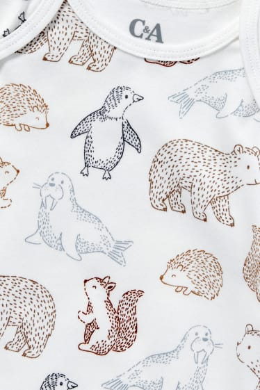Unisex - Bodi per a nadó - estampat - blanc