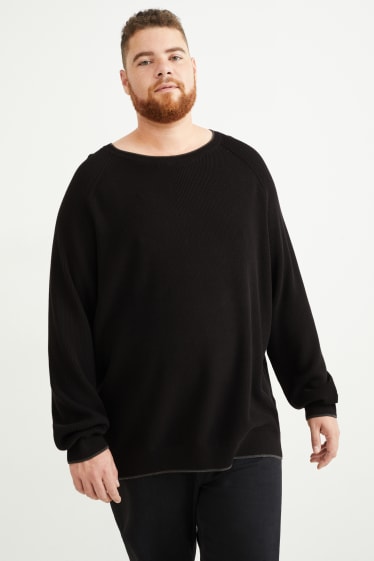 Herren - Pullover - schwarz