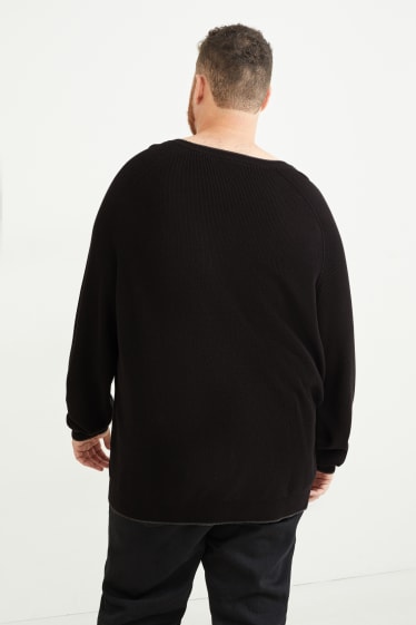 Herren - Pullover - schwarz