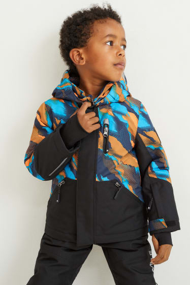 Kinderen: jongens - Ski-jas met capuchon - blauw
