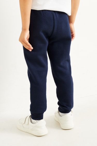 Enfants garçons - Spider-Man - pantalon de jogging - phosphorescent - bleu foncé