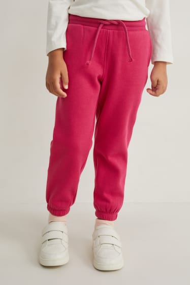 Bambini - Confezione da 2 - pantaloni sportivi - blu  / fucsia